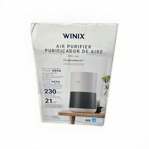 Purificador de aire de torre Winix A231 4 etapas verdadero HEPA negro/blanco - Imagen 1 de 5
