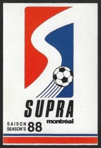 RARE 1988 Montreal Supra BILINGUAL Soccer Schedule !!! O'Keefe (NO WRITINGS) - Picture 1 of 1