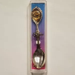 Cucchiaio placcato argento Sonic da collezione - MINTABIE AUSTRALIA MERIDIONALE - Foto 1 di 5