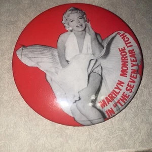 Marilyn Monroe In the seven year itch 3" Button / Pin - Picture 1 of 2