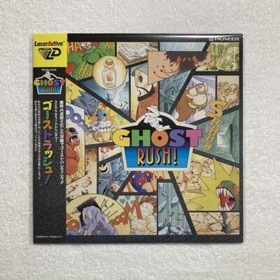 Ghost Rush PIONEER Laser Active SEGA Mega LD 1994