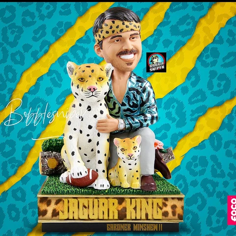 GARDNER MINSHEW Jacksonville Jaguars "Jaguar King" Washington St NFL Bobblehead Cover