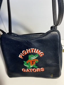 Fay Swafford Vintage Royal Blue Fighting Gators Handbag Great Condition - Picture 1 of 7