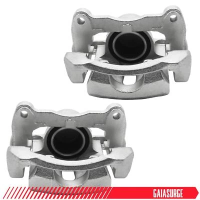 Front Brake Calipers w/ Bracket for 2003-2008 Toyota Corolla Matrix Pontiac Vibe - Image 1 of 4