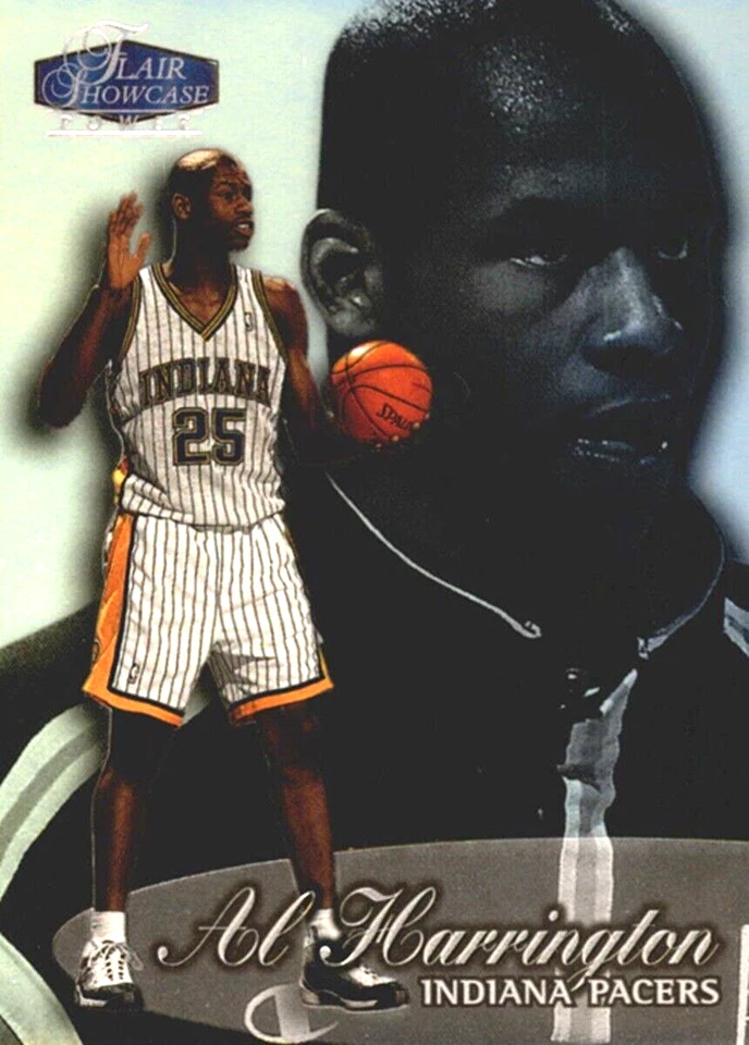 Flair Showcase Fila 3 #53 1998-99 Al Harrington RC Indiana Pacers Foto 1 de 1