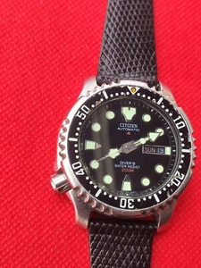 CITIZEN PROMASTER 8203-824393 WATCH DIVER 200M AUTOMATIC DAY DATE MENS _3696 - Picture 1 of 13