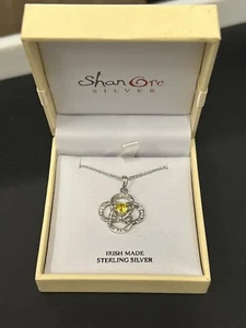 ShanOre: Sterling Celtic Knot Pendant Necklace - Picture 1 of 8