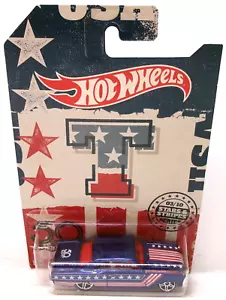 2018 HOT WHEELS 50TH 1:64 HW STARS & STRIPES 03/10 BLUE '66 CHEVY NOVA - Picture 1 of 12