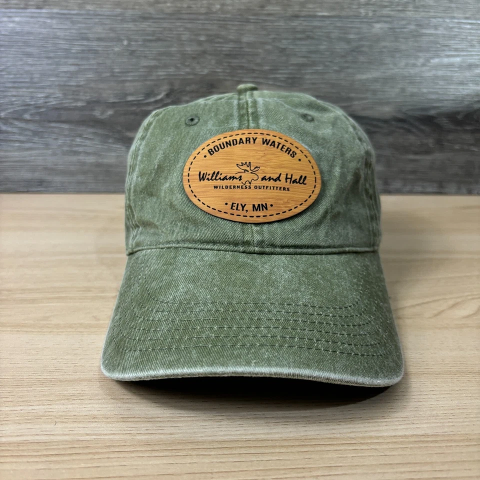 Williams and Hall 帽子带背绿色 Ely 边界水域可调节 — 第 1/4 张图片