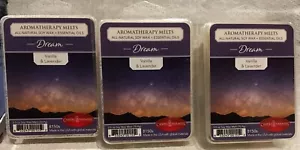 CANDLE WARMERS ETC. (1) Pak 2.5 oz Aromatherapy Scented Wax Melt, Dream Lot of 3 - Picture 1 of 2