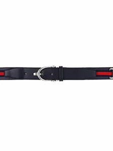 NWT NEW Gucci girls boys blue green red web belt stirrup buckle S M L 340635 - Picture 1 of 9