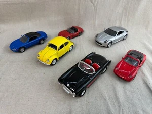 Lot of 6 ~ Die-Cast Cars ~ Welly / New Ray / Burago / Superior ~ 1/32 1/43 - Picture 1 of 19