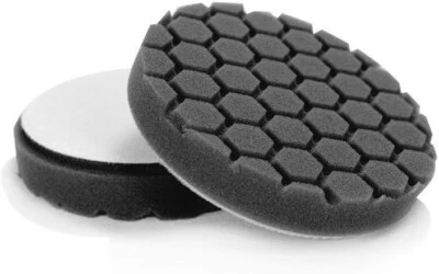 1x Chemical Guys BUFX_106HEX4 - Almohadilla de acabado hexagonal, negra (4 pulgadas) Foto 1 de 4