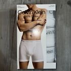 Calvin Klein Men's Size M Cotton Classics 3-Pack Boxer Brief White NIP
