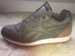 Kids Reebok Royal Classic Jogger 2 Casual Shoes Green DV4021 GRN SZ 2 - Picture 1 of 10