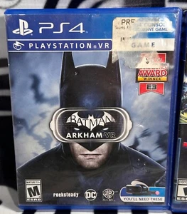 🚨 Batman: Arkham VR For Playstation 4 - Sony PlayStation VR - Picture 1 of 3