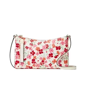 Tracolla Kate Spade Sadie Sunny stampa floreale - Foto 1 di 7