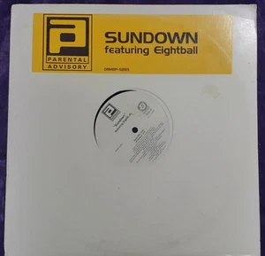 Sundown Featuring Eightball Vinyl Record Single - Imagen 1 de 6