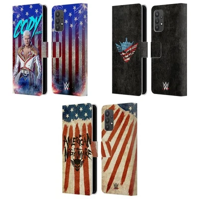 OFFICIAL WWE CODY RHODES GRAPHICS LEATHER BOOK WALLET CASE FOR SAMSUNG PHONES 1 - Image 1 of 4
