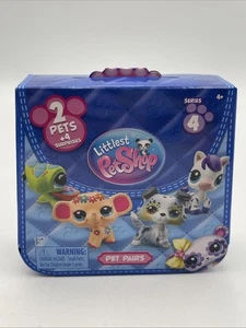 Littlest Pet Shop LPS G7 Series 4 Pet Pairs Cottage Picnic Collie #245 Lamb #246 - Picture 1 of 5