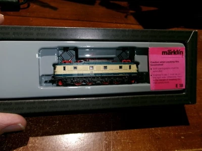 MARKLIN MINI-CLUB Z-SCALE  ITEM # 88081 ELECTRIC  LOCOMOTIVE -DB - Image 1 of 4