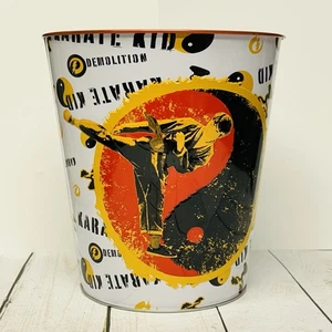 Karate Kid Legends Movie 2025 Tin Popcorn Bucket 130oz Theater Souvenir - Picture 1 of 6