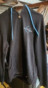 A Perfect Circle Hoodie Mens L Gray Full Zipo Rock Band Tour Octopus Sweatshirt - Picture 1 of 7