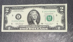 2017 series a 2 dollar bill - Picture 1 of 2