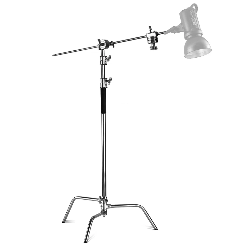 Soporte C de alta resistencia NEEWER con brazo de pluma 11 pies/331 cm para caja blanda Monolight Foto 1 de 1