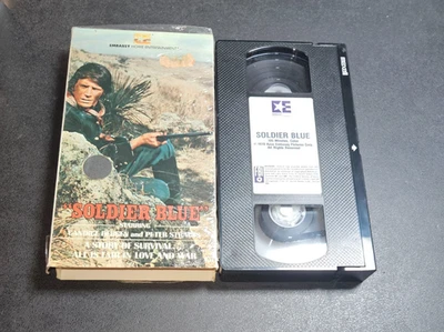 Soldier Blue (VHS, 1970) Candice Bergen Rare Western HTF OOP Embassy Non-Rental - Image 1 of 4
