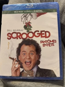 Scrooged Steelbook Blu-ray/DVD 2-Disc Set Bill Murray 1988 Sealed - Picture 1 of 2