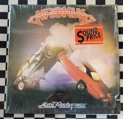 Metal Rendez-vous LP by Krokus vinyl 1982 VG+ AL5-8231 Arista Records - Image 1 of 4