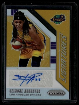 2020 Panini Prizm WNBA #SG-SAG Seimone Augustus Signatures Silver - Image 1 of 2