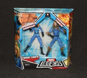 Marvel Legends 2008 Invisible Woman Human Torch Fantastic Four Classic ColorsMIB - Picture 1 of 4