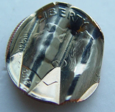 Extemely Rar Date 2013 double-struck Dime Waffled- Lot T159 - Image 1 of 3