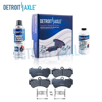 Pastillas de freno delanteras de cerámica + herrajes para VW Volkswagen Touareg Porsche Cayenne Foto 1 de 4