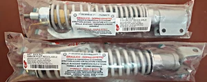 COPPIA AMMORTIZZATORI ANT. POST. REGOLABILE CARBONE CIF VESPA PX PE 125 150 200 - Imagen 1 de 1