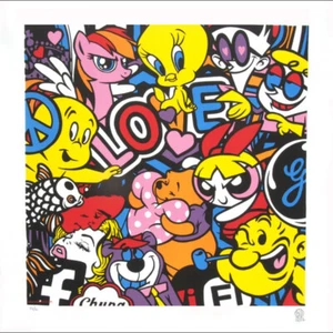 Speedy Graphito lithographie originale Love lithograph Speedy Graphito - Imagen 1 de 1