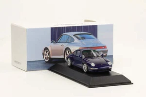 1:43 Spark Porsche 911 993 Carrera S Coupe Zenith blue metallic Museum MAP - Bild 1 von 5