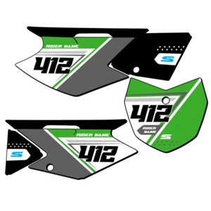 KLX 140 R RL SG65 Personalizado MX Número Placas Senge Gráficos Kit Compatible con - Imagen 1 de 4