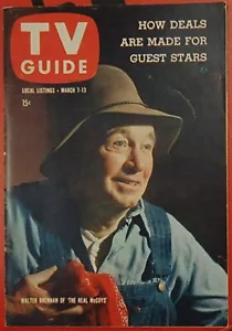 TV Guide March 1959 Walter Brennan Real McCoys Ringling Brothers Circuc - Foto 1 di 2