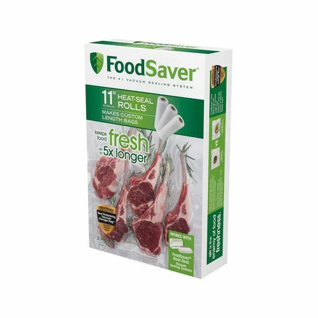 FoodSaver FSFSBF0634-NP Vacuum Seal Roll � Pack of 3