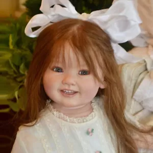 Lifelike 28inch Artist Painted Reborn Baby Doll Toddler Finished Doll Handmade - Picture 1 of 5