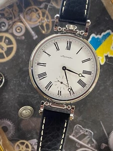Vintage Molniya Watch Mechanical Molnija Soviet Russian USSR Men Leather Classic - Picture 1 of 19