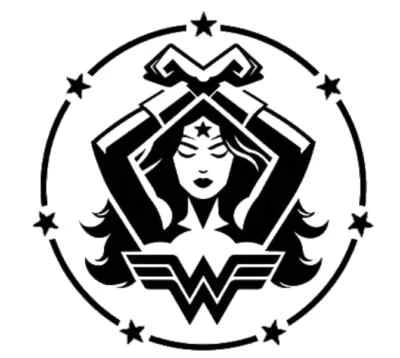 Calcomanía Vinilo Coche Camión Adhesivo Pared DC Liga de la Justicia - Wonder Woman v6 Foto 1 de 4