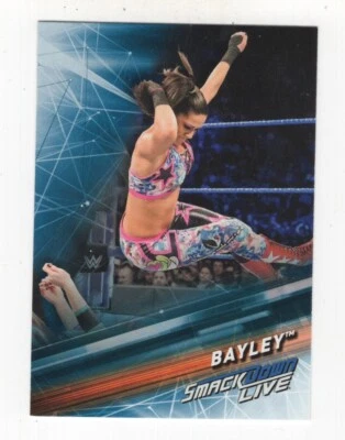 2019 TOPPS WWE SMACKDOWN LIVE WRESTLING BAYLEY #7 - Image 1 of 4