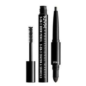 NYX Sourcils 3-In-1 Brow Pencil / Crayon - Choose Your Shade New Boxed - Picture 1 of 9