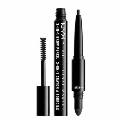 NYX Sourcils 3-In-1 Brow Pencil / Crayon - Choose Your Shade New Boxed - Image 1 of 2
