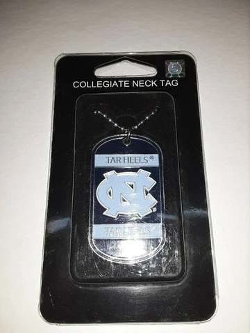 North Carolina Tar Heels NCAA Dog Tag Necklace Cover