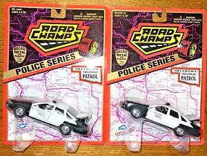 ⭐ Road Champs Oklahoma Highway Patrol State Chevy Caprice Car 1:43 Scale - Picture 1 of 6